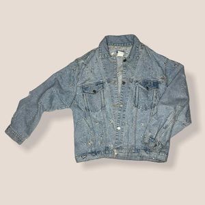 Distressed Denim Jacket